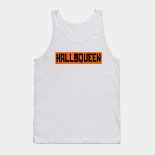 Halloqueen Halloween Pumpkin Design Tank Top